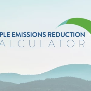 Simple Emissions Reduction Calculator
